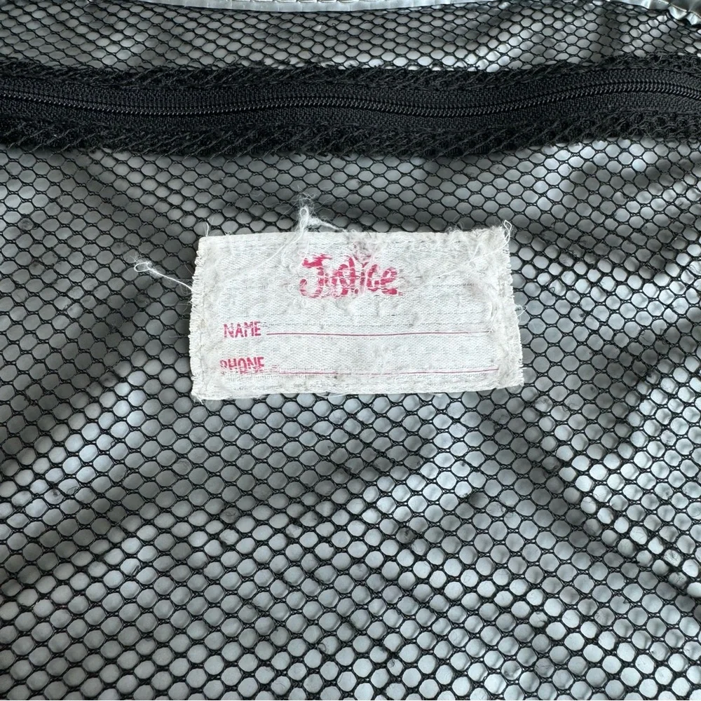 Justice Backpack and matching Lunchbox blue flip sequins